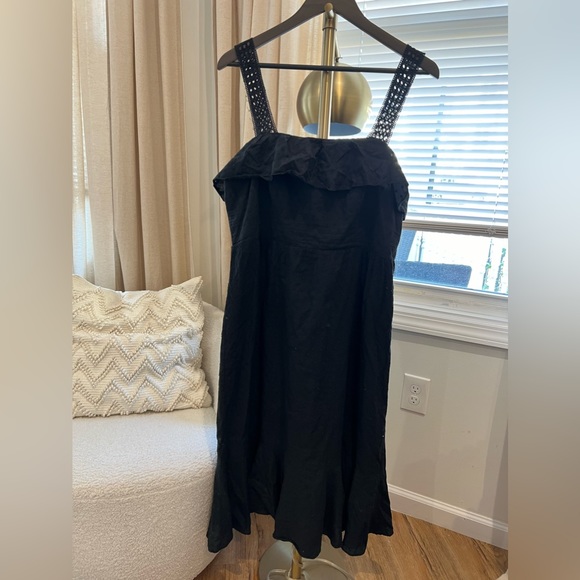 J. Crew Dresses & Skirts - J.Crew Black Dress with lace | Size 12T